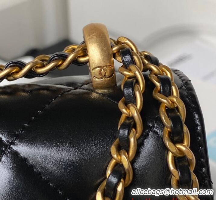 Luxurious Discount Chanel SMALL FLAP BAG AB2289 Black