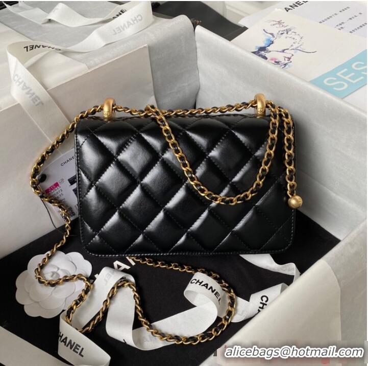 Luxurious Discount Chanel SMALL FLAP BAG AB2289 Black