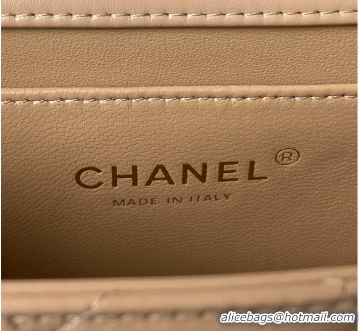 Top Quality Chanel SMALL FLAP BAG AS2289 Apricot