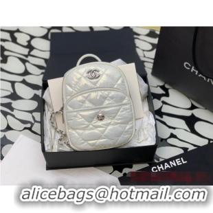 Top Design Chanel BACKPACK AS4366 White