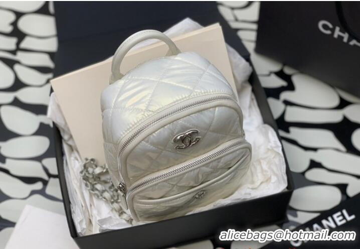 Top Design Chanel BACKPACK AS4366 White