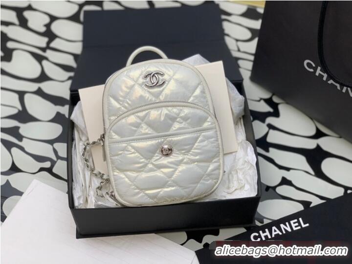 Top Design Chanel BACKPACK AS4366 White