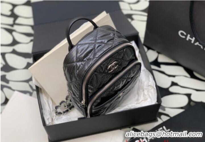 Reasonable Price Chanel BACKPACK AS4366 black