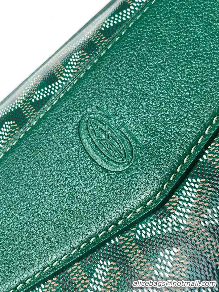 New Design Goyard Cisalpin Briefcase Document Case Top Handle Bag G8129 Green