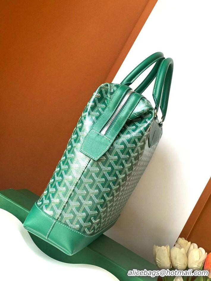 New Design Goyard Cisalpin Briefcase Document Case Top Handle Bag G8129 Green