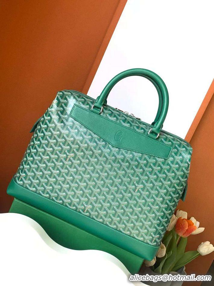 New Design Goyard Cisalpin Briefcase Document Case Top Handle Bag G8129 Green