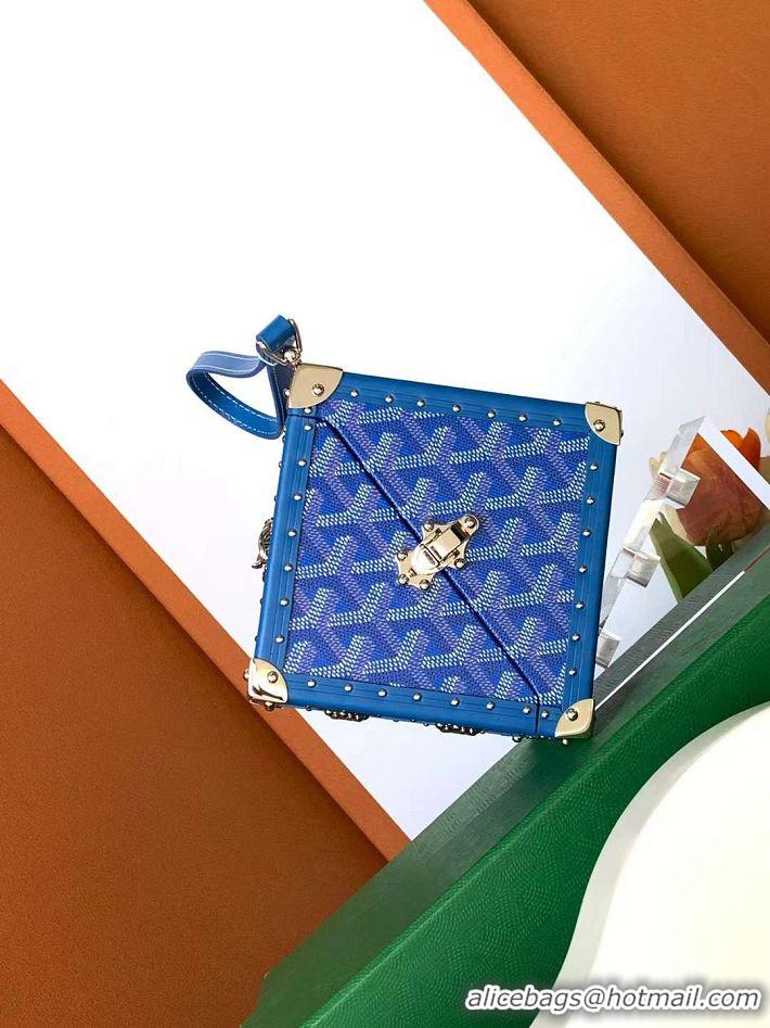 Trendy Design Goyard Dé Trunk Clutch Bag 8215 Sky Blue