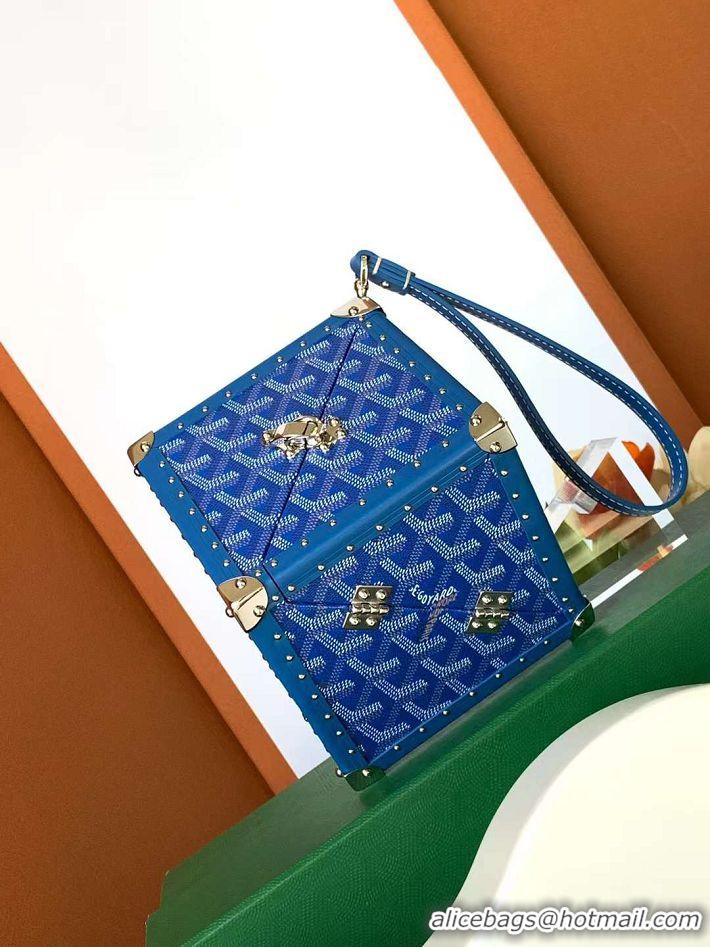 Trendy Design Goyard Dé Trunk Clutch Bag 8215 Sky Blue