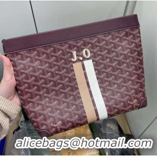 Price For Goyard Personnalization/Custom/Hand Painted J.O With Stripes