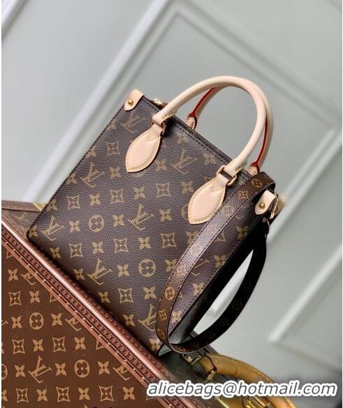 Top Quality Louis Vuitton Monogram Canvas Sac Plat BB Tote bag M46265 Nude 2023