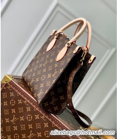 Top Quality Louis Vuitton Monogram Canvas Sac Plat BB Tote bag M46265 Nude 2023