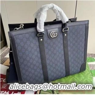 Reasonable Price Gucci OPHIDIA LARGE TOTE BAG 724665 Blue