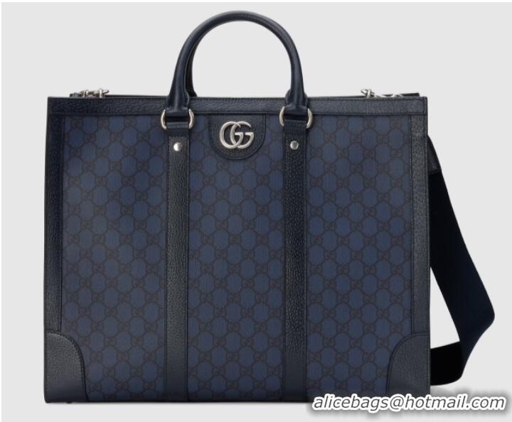 Reasonable Price Gucci OPHIDIA LARGE TOTE BAG 724665 Blue