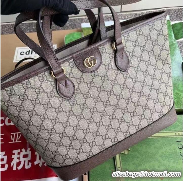 Top Quality Gucci OPHIDIA MEDIUM TOTE BAG 739730 Brown