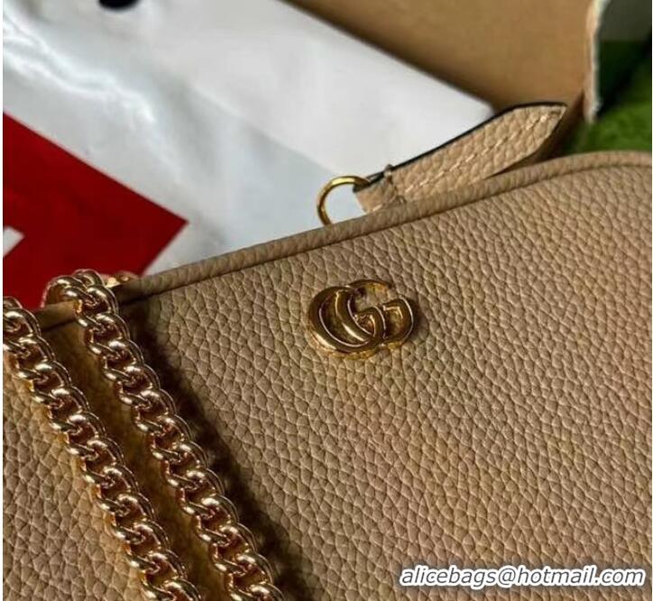 Famous Brand Gucci GG MARMONT MINI SHOULDER BAG 772759 Beige