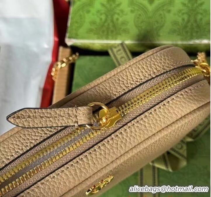 Famous Brand Gucci GG MARMONT MINI SHOULDER BAG 772759 Beige