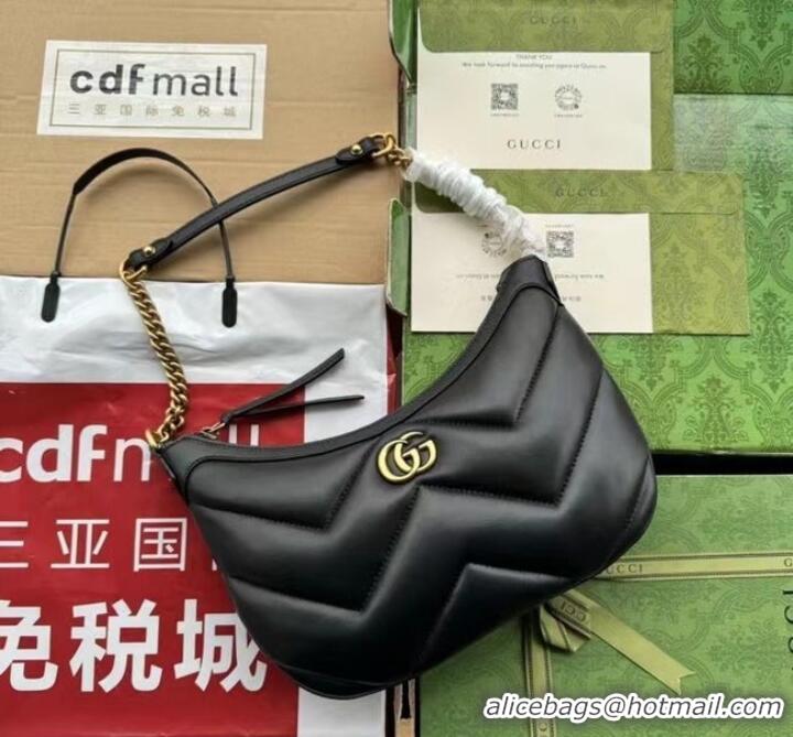 Super Quality Gucci GG MARMONT SMALL SHOULDER BAG 777263 Black