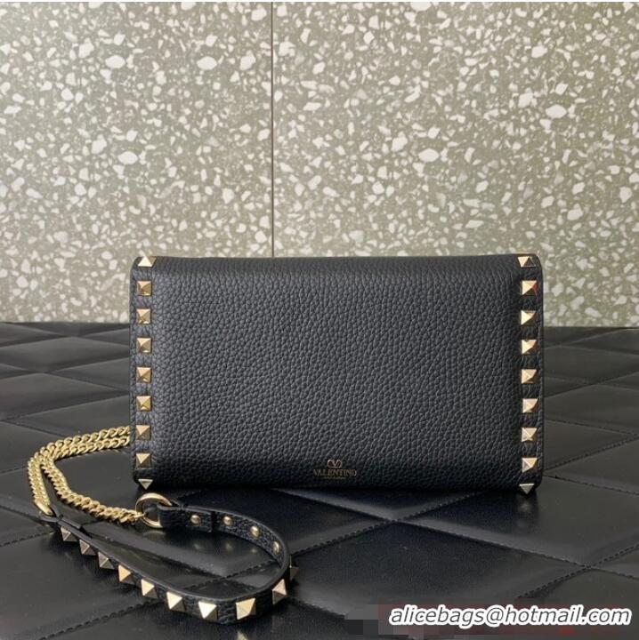 Most Popular VALENTINO GARAVANI Loco Calf leather bag 0059 Black