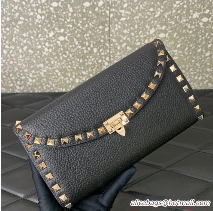 Most Popular VALENTINO GARAVANI Loco Calf leather bag 0059 Black