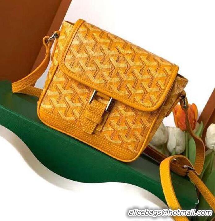 Promotional Goyard Mini Messenger Bag G8816 Yellow