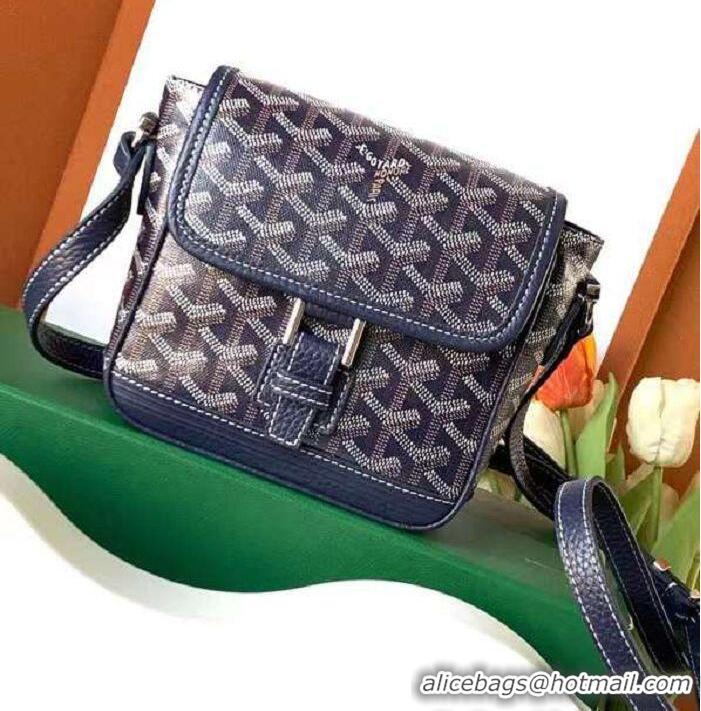 Traditional Specials Goyard Mini Messenger Bag G8816 Navy Blue