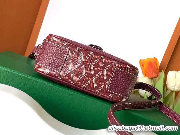 Luxury Cheap Goyard Mini Messenger Bag G8816 Burgundy