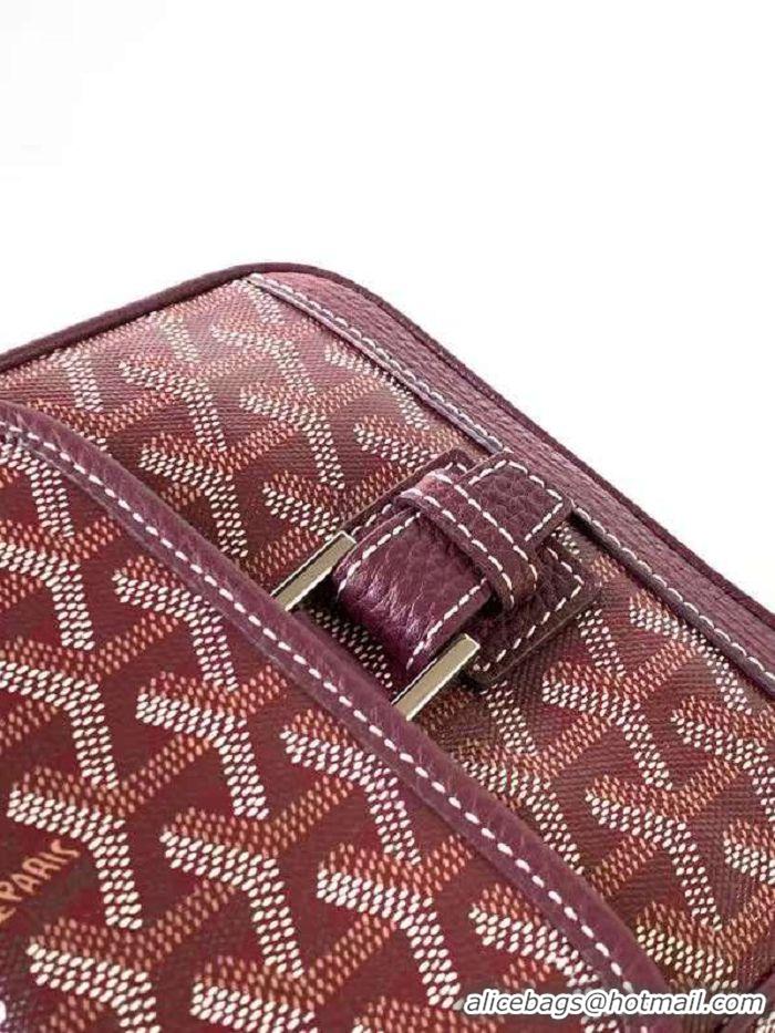 Luxury Cheap Goyard Mini Messenger Bag G8816 Burgundy