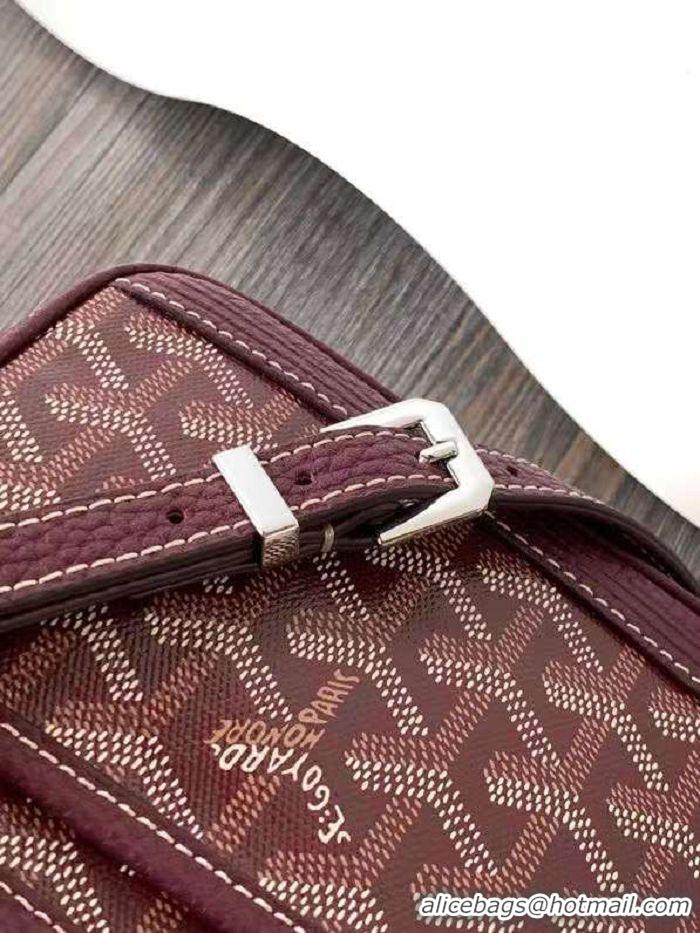 Luxury Cheap Goyard Mini Messenger Bag G8816 Burgundy