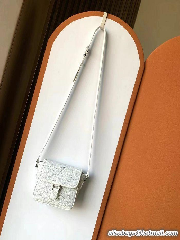 Reasonable Price Goyard Mini Messenger Bag G8816 White