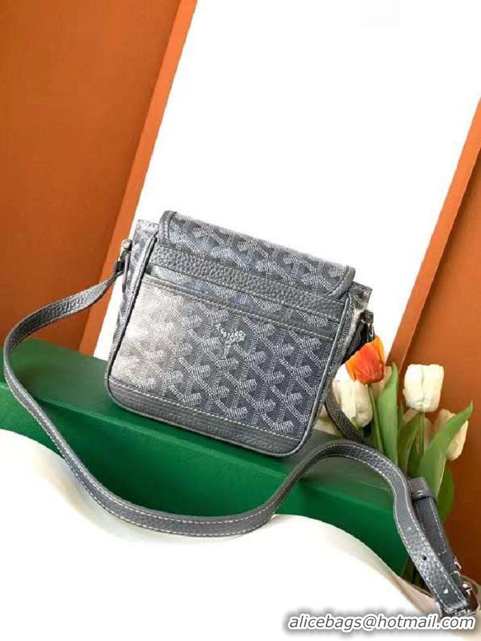 Super Quality Goyard Mini Messenger Bag G8816 Dark Grey