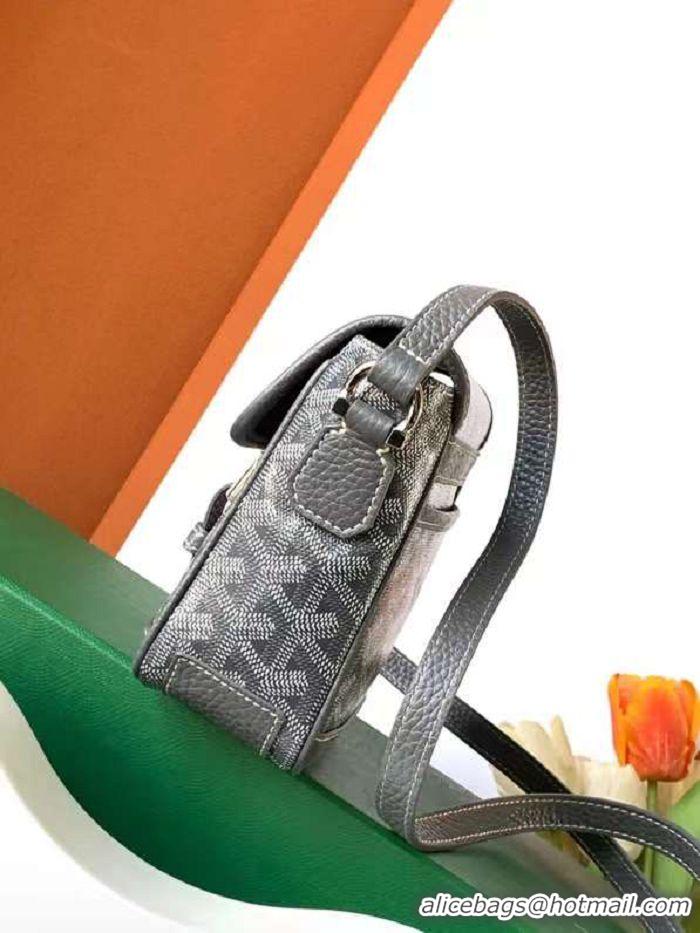 Super Quality Goyard Mini Messenger Bag G8816 Dark Grey