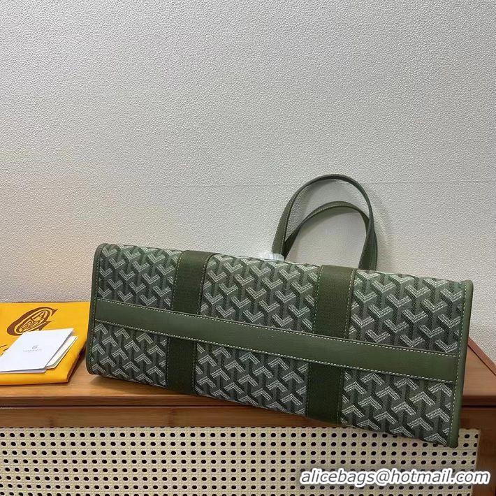 Famous Brand Maison Goyard Villette Jacquard Tote Bag PM G8113 Dark Green 2024