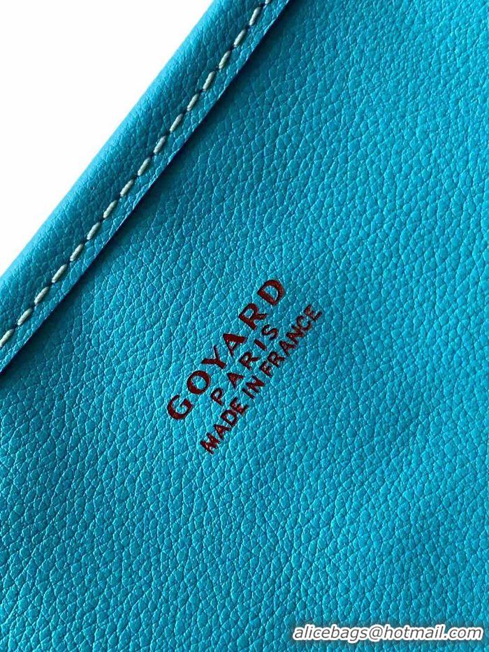 New Fashion Maison Goyard Anjou Reversible Bag Embroidered Hippocampus Japonicus GM 2399 Tiffany Blue 2024