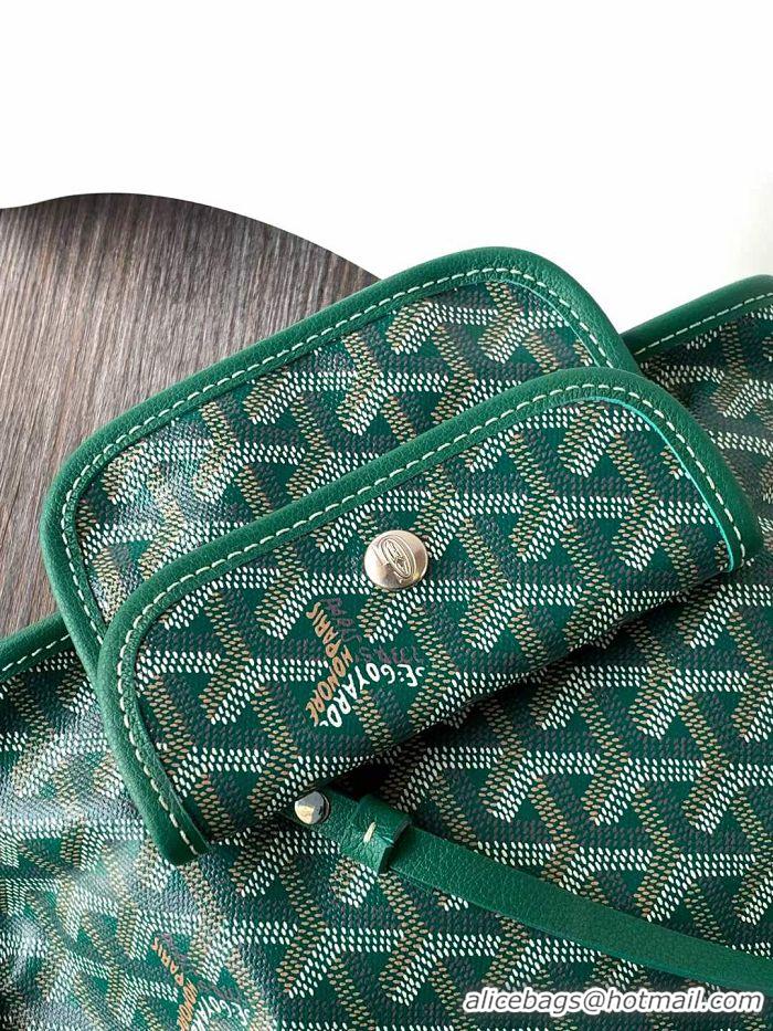 Top Quality Goyard Original Anjou Reversible Bag With Heart Mini 2399 Green