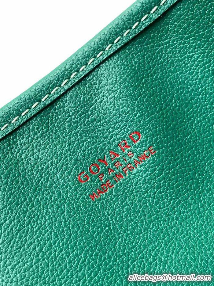 Top Quality Goyard Original Anjou Reversible Bag With Heart Mini 2399 Green