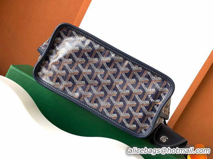 Promotional Goyard Original Anjou Reversible Bag With Heart Mini 2399 Navy Blue