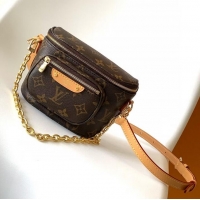 Famous Brand Louis Vuitton Monogram Canvas Mini Bumbag M82335 Brown