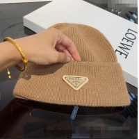 Reasonable Price Prada Knit hat PR10182 Beige 2023