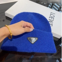 Buy Fashionable Prada Knit hat PR10182 Blue 2023