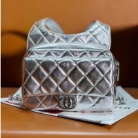 Famous Brand Chanel BACKPACK AS4621 Silver