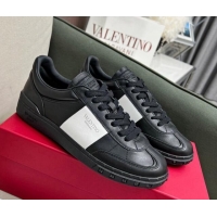 Stylish Valentino Upvillage Sneakers in Nappa Calfskin Black/White 218081