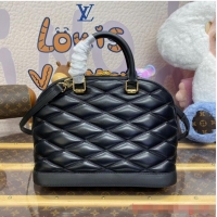 Famous Brand Louis Vuitton Alma PM M23688 BLACK