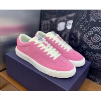 Best Grade Dior Men's B101 Sneakers in Suede Upper Pink 206014