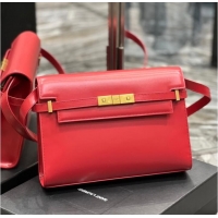 Grade Design SAINT LAURENT MANHATTAN SHOULDER BAG IN BOX SAINT LAURENT LEATHER 5792710 RED