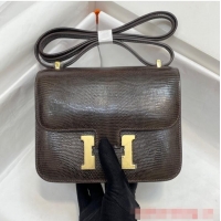 Unique Grade Hermes Original Lizard skin Constance Bag BK7828-3