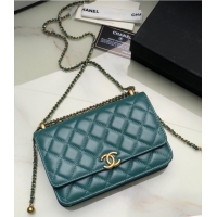 Top Design Chanel SMALL FLAP BAG AS2289 Blue