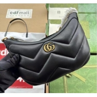 Super Quality Gucci GG MARMONT SMALL SHOULDER BAG 777263 Black