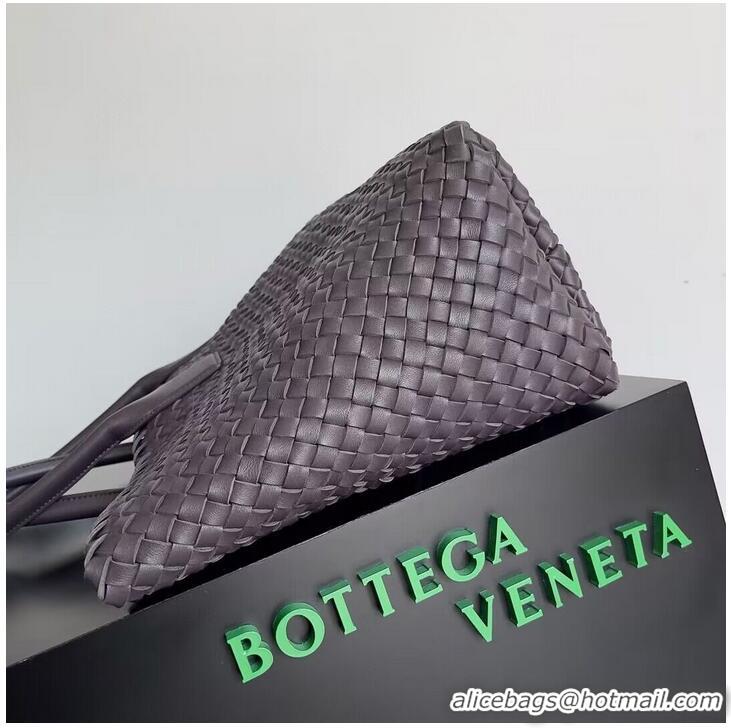 Reasonable Price Bottega Veneta Large Cabat Tote Bag in Intreccio Leather 608811 Fondant Brown 2023