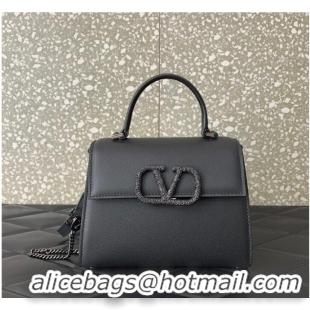 Famous Brand VALENTINO small Shoulder bag 7030 Black