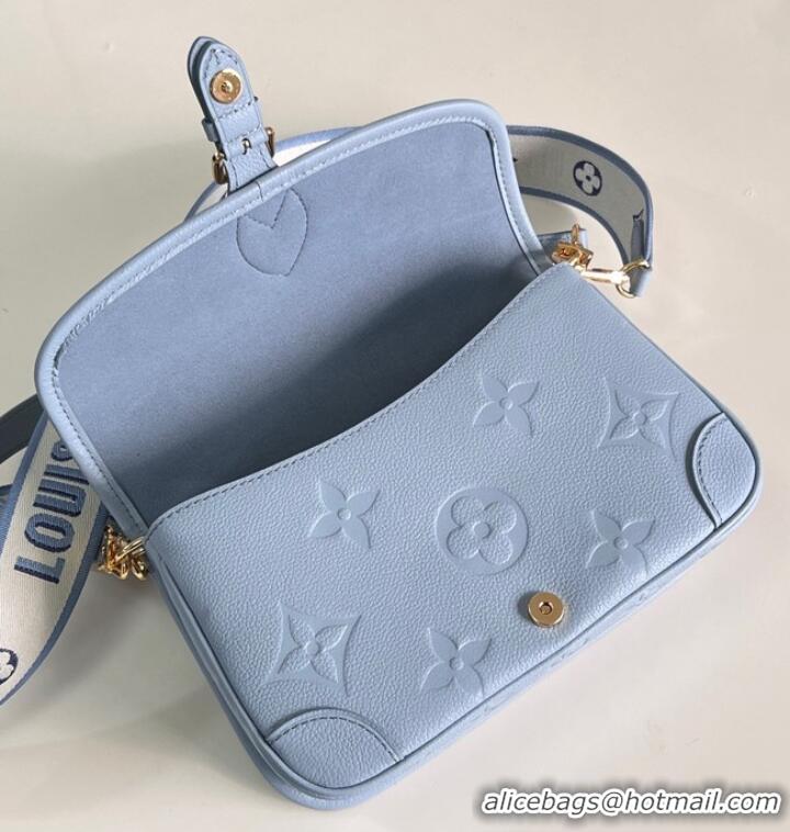 Super Quality Louis Vuitton Monogram Empreinte Diane M46846 Blue Hour